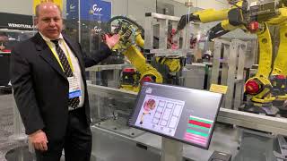 Fanuc Arc Mate 100id Arc Welding Robot as seen at FABTECH 2018