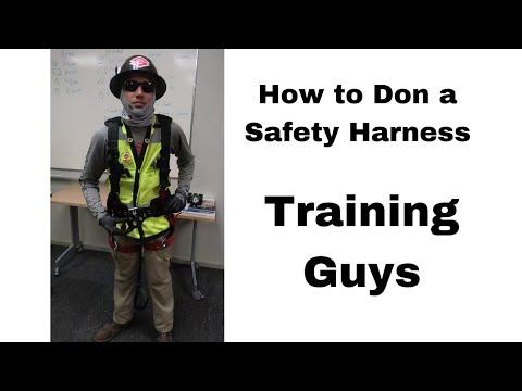How to Don a Safety Harness