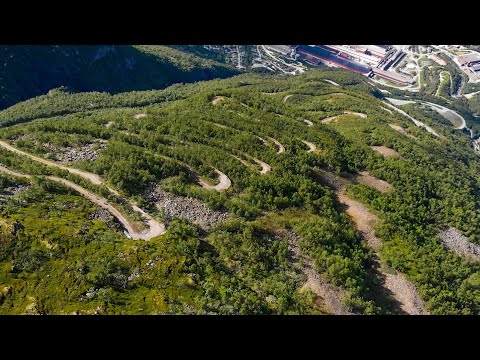 The old road down to Årdal:  Sletterust- Tusenmeteren- Øvre Årdal