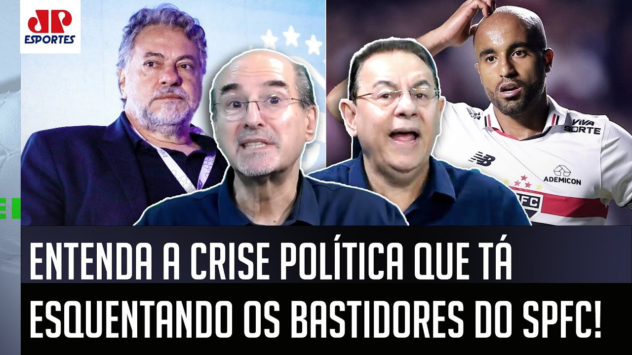 "Isso é MUITO SURPREENDENTE, cara! A INFORMAÇÃO DE BASTIDOR é que o São Paulo..." DEBATE FERVE!