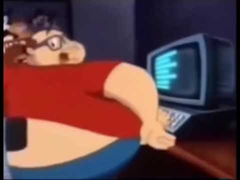 Fat Guy Typing Meme