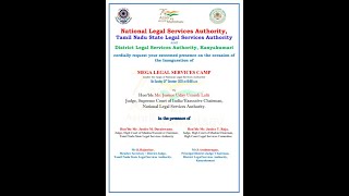 நல்சா : கன்னியாகுமரி, தமிழ்நாடு மெகா சட்ட சேவைகள் முகாம் துவக்கம்;?>