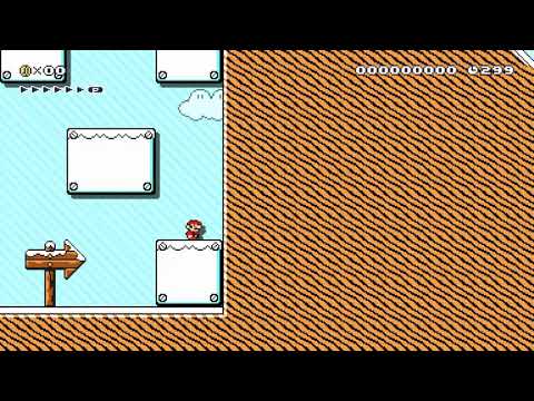 Mario Maker 2 - Red Turtle Icicle Slopes