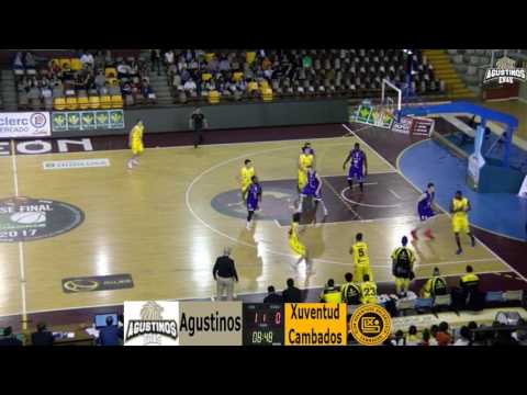 Agustinos Leclerc 76 - 85 Cambados CEV 2017 J30 LEB Plata