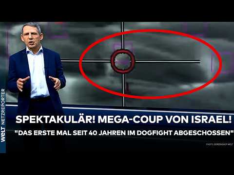 IRAN: Mega-Coup! "Das erste Mal seit 40 Jahren ein bemanntes Kampfflugzeug im Dogfight abgeschossen"