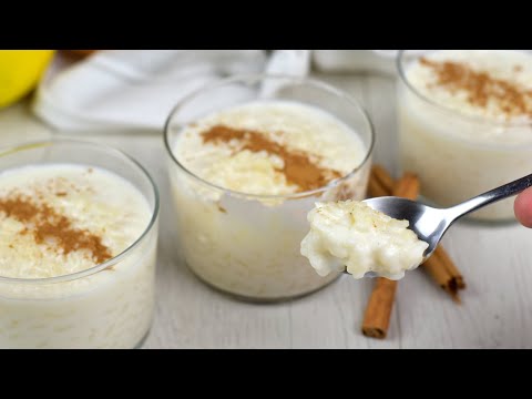 Arroz con leche de la abuela cremoso