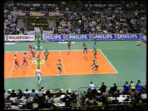 1991 CEV CL Philips - Maxicono semifinal set 1