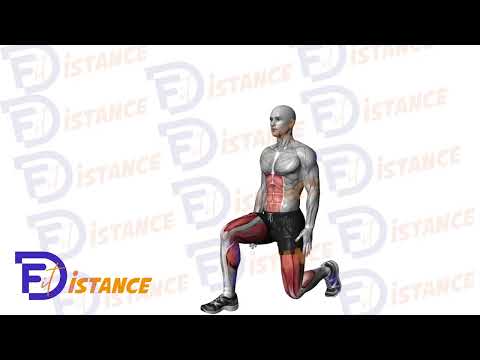 Fentes alternées au poids du corps - Exercice Fentes alternées au poids du corps en vidéo