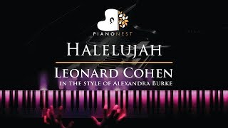 Download lagu Halelujah - Leonard Cohen, in the style of Alexandra Burke - Piano Karaoke Instrumental with Lyrics mp3