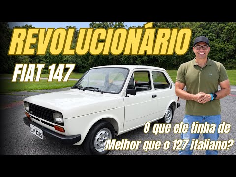 FIAT 147 ERA MUITO MODERNO! O que tinha de melhor que o Fiat 127 italiano?