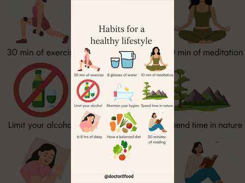 Healthy Habits to Transform Your Life | Simple Routine #healthyeating #healthylifestyle #shorts
