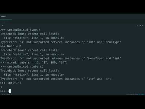 Common Issues With Sorting In Python