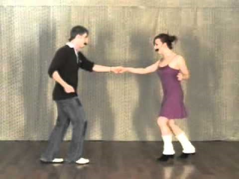 Transitions Between 6 & 8 Count Patterns - Lindy Hop Dance Lesson, Laura Glaess, Mike Roberts #697