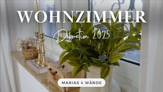 Wohnzimmer Deko 2025 | Frühlingsdeko | Dekoriert mit mir