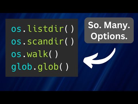 Python Scan Directory