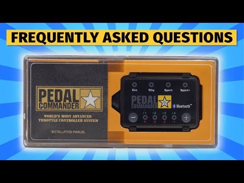Pedal Commander Frequently Asked Questions