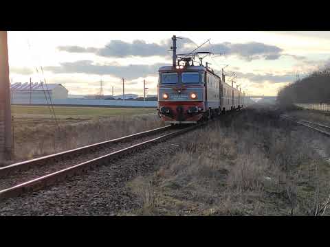 Tren IR1832 Cluj Napoca - Galati intra in Suceava Vest cu 41-0394-7 a depoului Cluj - 24.01.2021