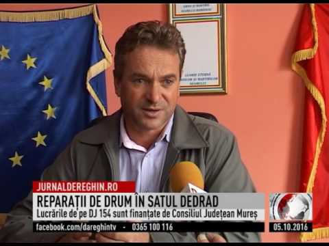 REPARAŢII DE DRUM ÎN SATUL DEDRAD (2016 10 05)