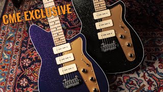 Video thumbnail for CME Exclusive: Reverend Jetstream 390 Black Sparkle & Purple Sparkle by Chicago Music Exchange
