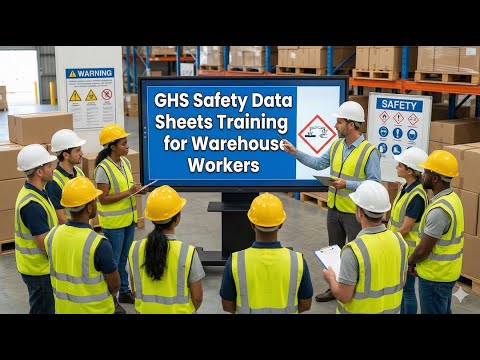 GHS Safety Data Sheets Training For Warehouse Workers -  From SafetyVideos.com