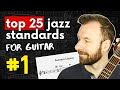 AUTUMN LEAVES Guitar Lesson Chords Tab Melody Scales 1 Of Top 25 Jazz Standards For Guitar