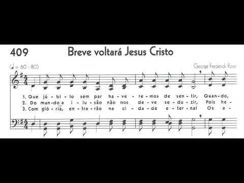 Hinário 5 CCB - Hino 409 - Breve voltará Jesus Cristo - Strings - Teclado Yamaha PSR S670