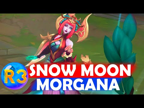 Snow Moon Morgana Chroma Ruby PBE - League of Legends