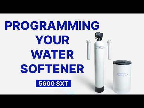 Fleck 5600SXT Water Softener Settings & Programming Guide | Crystal Quest How-To video