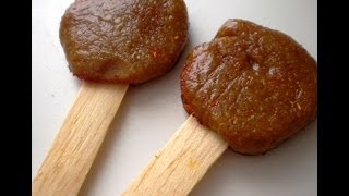 DIY| PALETA TIPO RICALETA con miel, chile y chamoy. Aprende a Hacerla!!!!! con WENDILUTIPS