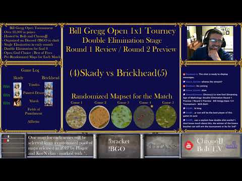 Double Elimination Round 1 Preview / Round 2 Preview - Bill Gregg Open 1x1 Tournament - With BoIt!