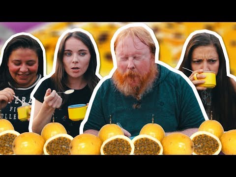 GRINGOS PROVANDO MOUSSE DE MARACUJÁ