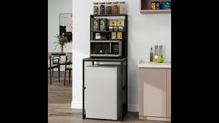 KirKical Mini Fridge Stand Shelf Installation