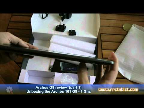 comment ouvrir archos 101 g9