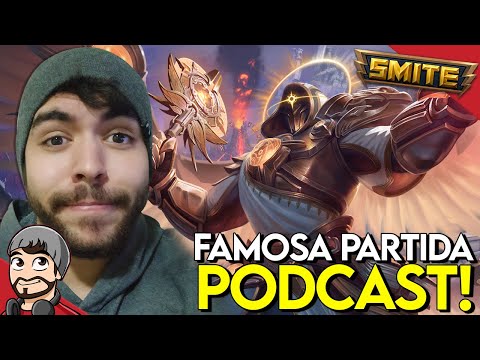 FAMOSA PARTIDA PODCAST! RA MID - Master Ranked Conquista - Smite BR