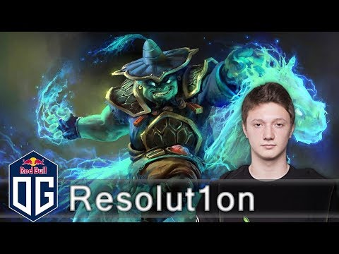 OG.Resolut1on Storm Spirit Gameplay - Ranked Match - OG Dota 2.