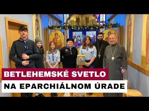 BETLEHEMSKÉ SVETLO SVIETI UŽ AJ NA EPARCHIÁLNOM ÚRADE KOŠICKEJ EPARCHIE