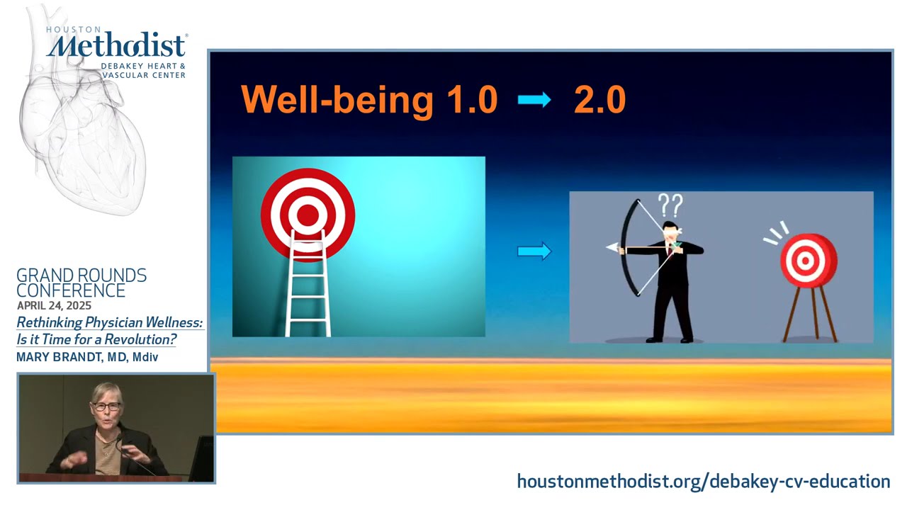Rethinking Physician Wellness: Is It Time for a Revolution (Dr. Mary Brandt, MD)