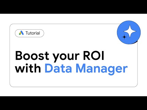 Boost your ROI  with Data Manager
