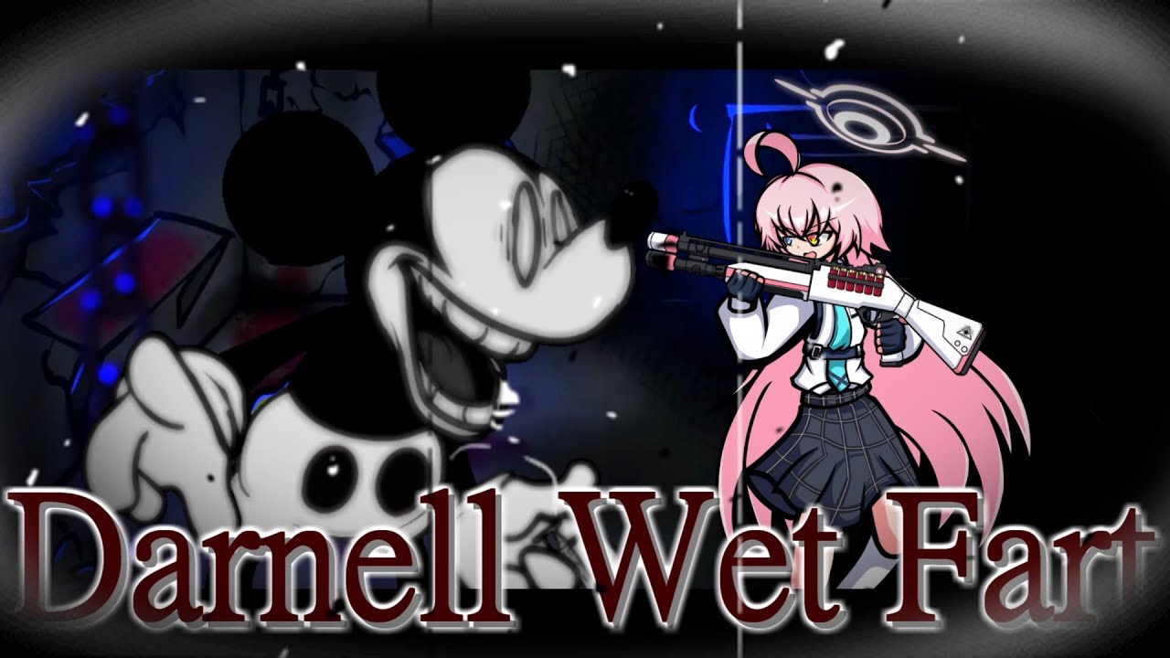 【FNF】Darnell Wet Fart but Mickey Mouse and Hoshino sings it【Blue Archive / ブルアカ】