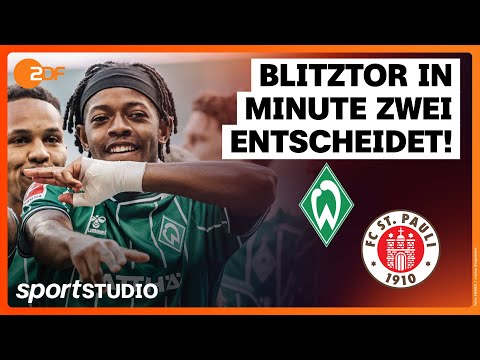 SV Werder Bremen – FC St. Pauli | Bundesliga, 6. Spieltag 2025/26 | sportstudio