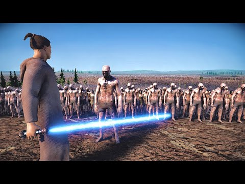1,000,000 Zombies vs 2,000 Jedi - UEBS 2