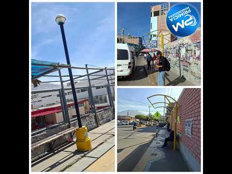 Moquegua Los usuarios del transporte público que transitan diariamente por la av Balta y av ejercito