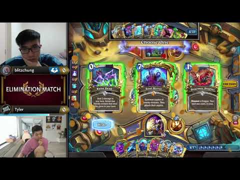 blitzchung vs Tyler - Group B Elimination - Hearthstone Grandmasters APAC 2020 Season 2 - Week 1