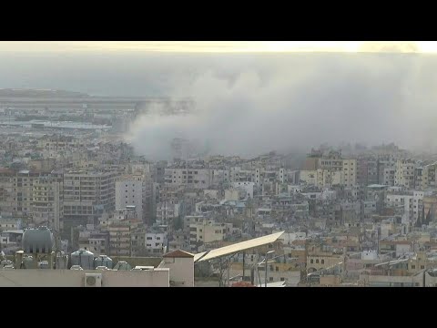 L'armée israélienne bombarde le sud de Beyrouth