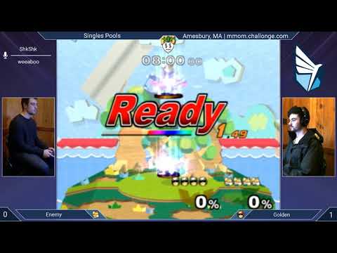 MMOM Bi-Monthly 10 SSBM - Enemy (Fox) vs. Golden (C. Falcon) - Melee Pools