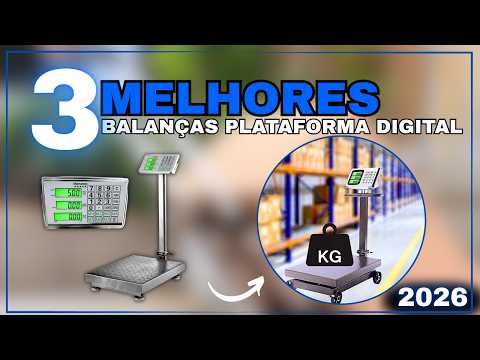 TOP 3 Balanças Plataforma Digital 400 kg Mais Bem Avaliadas de 2026 - Custo Benefício - Boa e Barata