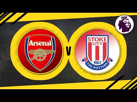 MATCH DAY LIVE 2016/17 - Arsenal v Stoke City // Premier League