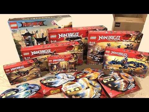 LEGO sent me ALL of the Ninjago 2018 Summer sets! 😱