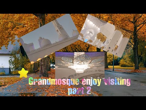 grandmosque enjoy visiting part 2