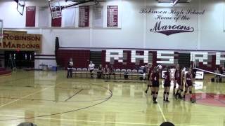 preview picture of video '10/9/2014 Volleyball Robinson High School Freshman vs. Olney- Set 1'